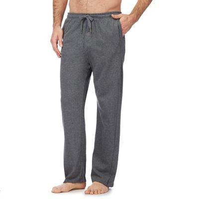 Grey jersey pyjama bottoms